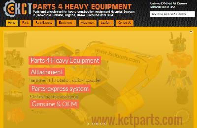 We incorporated KCTPARTS, branch in North America
