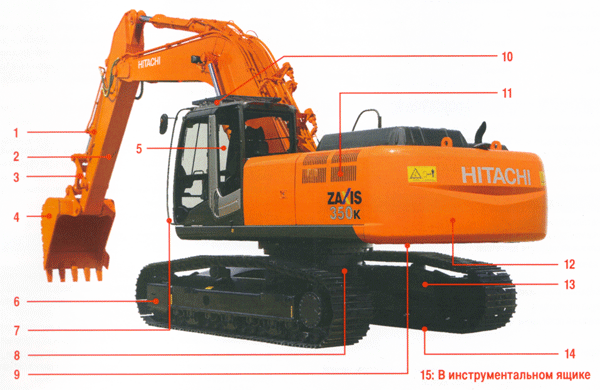 Hitachi ZX350K/350LCK